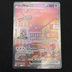 Mew ex SVP053 Pokemon TCG Scarlet & Violet Promo Holo Full Art NM - Image 1