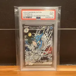 PSA 9 Kingdra ex 2024 S & V Shrouded Fables SIR Collection Promo #131 Pokemon - Image 1