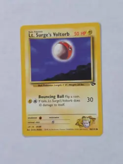 Lt. Surge's Voltorb 86/132 Pokemon TCG Gym Challenge Unlimited - Image 1