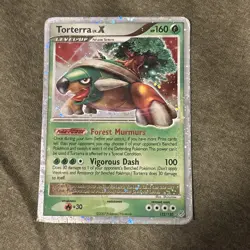 Pokemon TCG Torterra LV.X Diamond & Pearl 122/130 Holo Rare Holo LV.X - Image 1