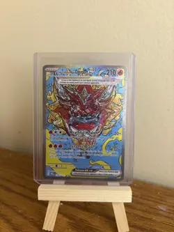 Pokemon TCG Hearthflame Mask Ogerpon EX 148/131 Prismatic Evolutions Holo Eng - Image 1