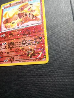 Pokemon Growlithe RC4/RC25 Legendary Treasures Radiant Collection Holo NEAR MINT - Image 2