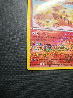 Pokemon Growlithe RC4/RC25 Legendary Treasures Radiant Collection Holo NEAR MINT - Image 5