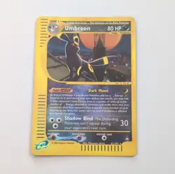 Pokemon Umbreon 041/147 Aquapolis Reverse Holo Rare Stage 1 80 HP 2002 English - Image 1