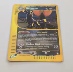 Pokemon Umbreon 041/147 Aquapolis Reverse Holo Rare Stage 1 80 HP 2002 English - Image 2