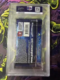 2016 Pokemon Evolutions Booster Pack Mega Blastoise PSA 8 - Image 2