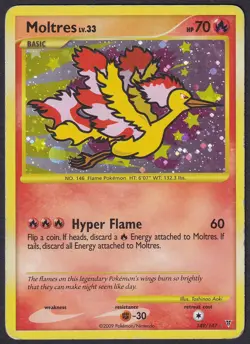 Pokemon Moltres 149/147 Holo Supreme Victors - Image 1