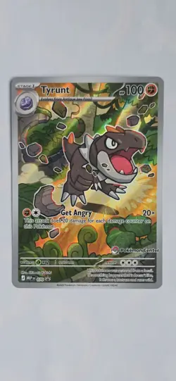 Pokemon TCG: Tyrunt MEP 070 Pokemon Center Stamp - Perfect Order promo - Image 1
