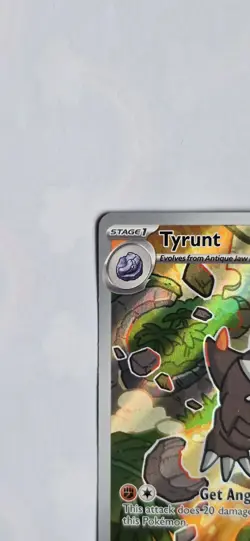 Pokemon TCG: Tyrunt MEP 070 Pokemon Center Stamp - Perfect Order promo - Image 2