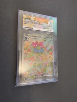 Pokemon TCG Venusaur EX Scarlet & Violet 151 Card 198/165 Sir Ace 8 - Image 1