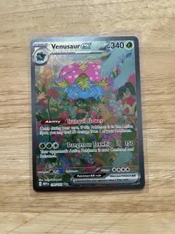 Pokemon TCG Venusaur EX Scarlet & Violet 151 Card 198/165 SIR English - Image 1