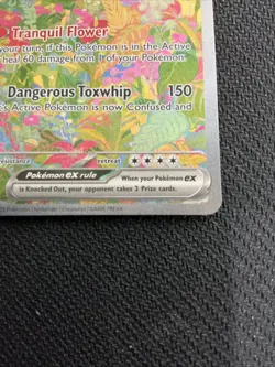 Venusaur EX 198/165 SIR Scarlet&Violet 151 - Pokemon TCG - NM Condition - Image 4
