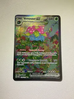 Pokemon TCG Venusaur EX Scarlet & Violet 151 Card 198/165 English NM SIR Rare💥 - Image 1