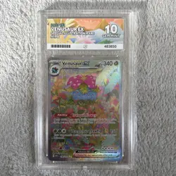 Pokemon TCG Venusaur EX Scarlet & Violet 151 Card 198/165 Sir Ace 10 - Image 1
