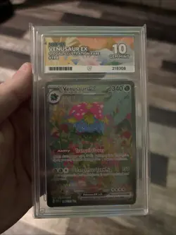 Pokemon TCG Venusaur EX Scarlet & Violet 151 Card 198/165 Sir Ace 10 - Image 1