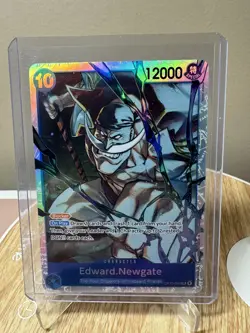Edward.Newgate OP13-042 - One Piece TCG - SR English Mint Secure Shipping - Image 1