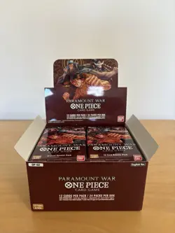 4x Booster Packs - OP-02 One Piece Paramount War Set English - Image 1