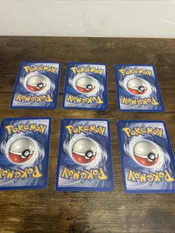 PSYCHIC ENERGY 101/102 & 129/130 WOTC 1999 Pokemon - HP (6 Card Lot) White Star - Image 3