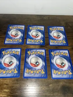 PSYCHIC ENERGY 101/102 & 129/130 WOTC 1999 Pokemon - HP (6 Card Lot) White Star - Image 4