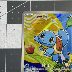 First Partner Illustration Squirtle Promo Full Art Holo 039 Pokemon TCG - Image 5