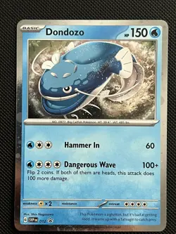 Pokemon Scarlet & Violet - Dondozo - SVP 012 -Black Star Promo - HOLO - M/NM - Image 2
