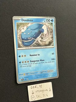 Pokemon Scarlet & Violet - Dondozo - SVP 012 -Black Star Promo - HOLO - M/NM - Image 3