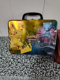 Pokemon Tin Boxes And Pokemon Cards - Image 2