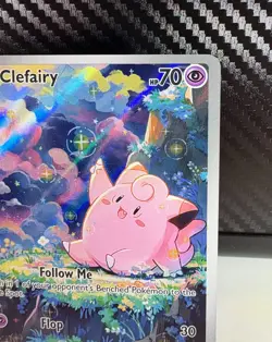 Clefairy 094/088 (IR) Pokemon Perfect Order Full Art Illustration Rare Near Mint - Image 3