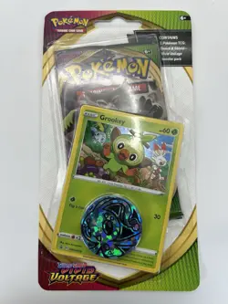 Pokemon TCG Vivid Voltage Checklane Blister Pack Set of 2 Scorbunny & Grookey - Image 4