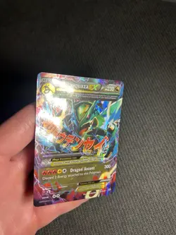 Pokemon TCG M Rayquaza EX 61/108 Roaring Skies Holo MP - Image 4