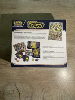 Pokemon TCG Scarlet & Violet Surging Sparks ETB Elite Trainer Box Sealed - Image 2