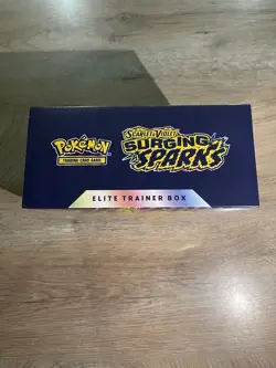 Pokemon TCG Scarlet & Violet Surging Sparks ETB Elite Trainer Box Sealed - Image 5