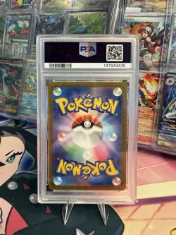 POKEMON MEW EX SHINY FULL ART 327/190 SSR JAPANESE SHINY TREASURES EX PSA 10 - Image 2