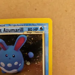 Pokemon Light Azumarill 13/105 – Neo Destiny – Holo Rare – light play - Image 3