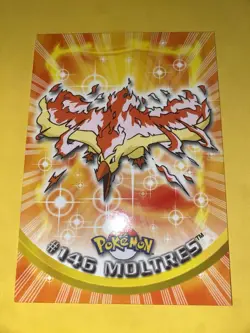 Topps 2000 Pokemon Series 3 Moltres #146 TV Animation Edition - Image 1