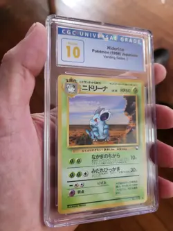 (POP 19) CGC 10 PRISTINE Nidorina #30 Vending Series 3 1998 Japanese Pokemon - Image 1