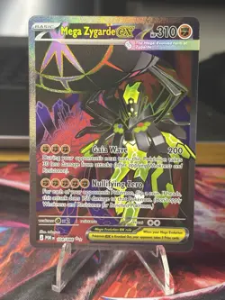 Mega Zygarde ex 104/088 - Full Art Ultra Rare - Pokemon TCG: Perfect Order - NM - Image 1