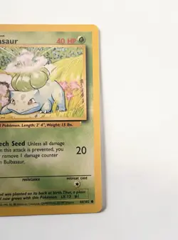 1999 Pokemon Base Set Starter Lot Bulbasaur Squirtle Staryu 44/102 63/102 65/102 - Image 4