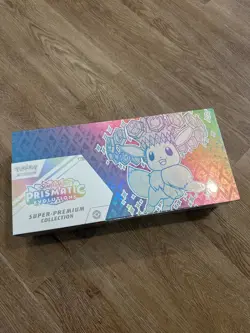 Pokemon Scarlet & Violet Prismatic Evolutions Super-Premium Collection Box NEW - Image 1