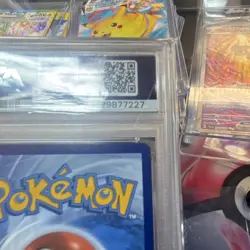 Pokemon Victini 208 SVP Promo Holo Basic 80HP 120 Attack PSA 10 - Image 3