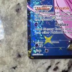 Pokemon Mew EX Full Art Holo Ultra Rare RC24/RC25 Legendary Treasures 2013 - Image 4