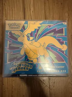 Pokemon Center Exclusive Mega Evolution Ascended Heroes Elite Trainer Box SEALED - Image 1