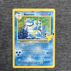 Pokemon TCG Blastoise Celebrations 25th Anniversary Edition Mint Condition - Image 1