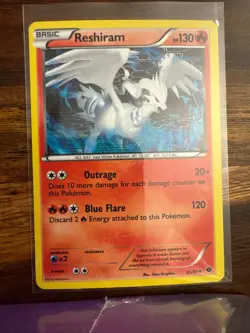 Reshiram 21/99 Rare Next Destinies Pokemon Near Mint - Image 1
