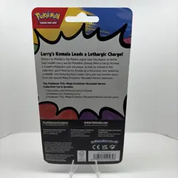 Pokemon Mega Evolution: Ascended Heroes 2-Pack Blister Collection-Larry’s Komala - Image 5