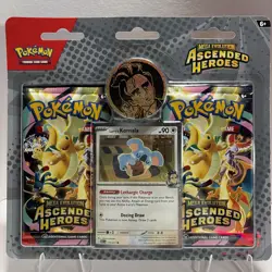 Pokemon TCG Ascended Heroes 2 Pack Pokemon blister Komala Promo - Image 1