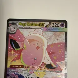 Mega Clefable Ex SIR 119/088 Pokemon TCG Perfect Order (REALLY CLEAN NM) - Image 3