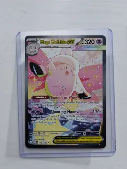Mega Clefable ex 119/088 Special Illustration Rare SIR Pokemon Perfect Order NM - Image 4