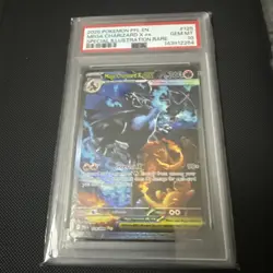 Pokemon 2025 Mega Charizard X ex 125/094 SIR Phantasmal Flames GEM MINT PSA 10 - Image 1