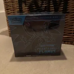 Pokemon TCG Phantasmal Flames ETB Elite Trainer Box IN HAND NEW & SEALED PAIR - Image 1
